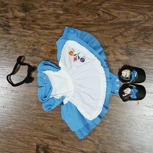 Disney Alice in Wonderland Costume baby bodysuit. Size 3-6mo.